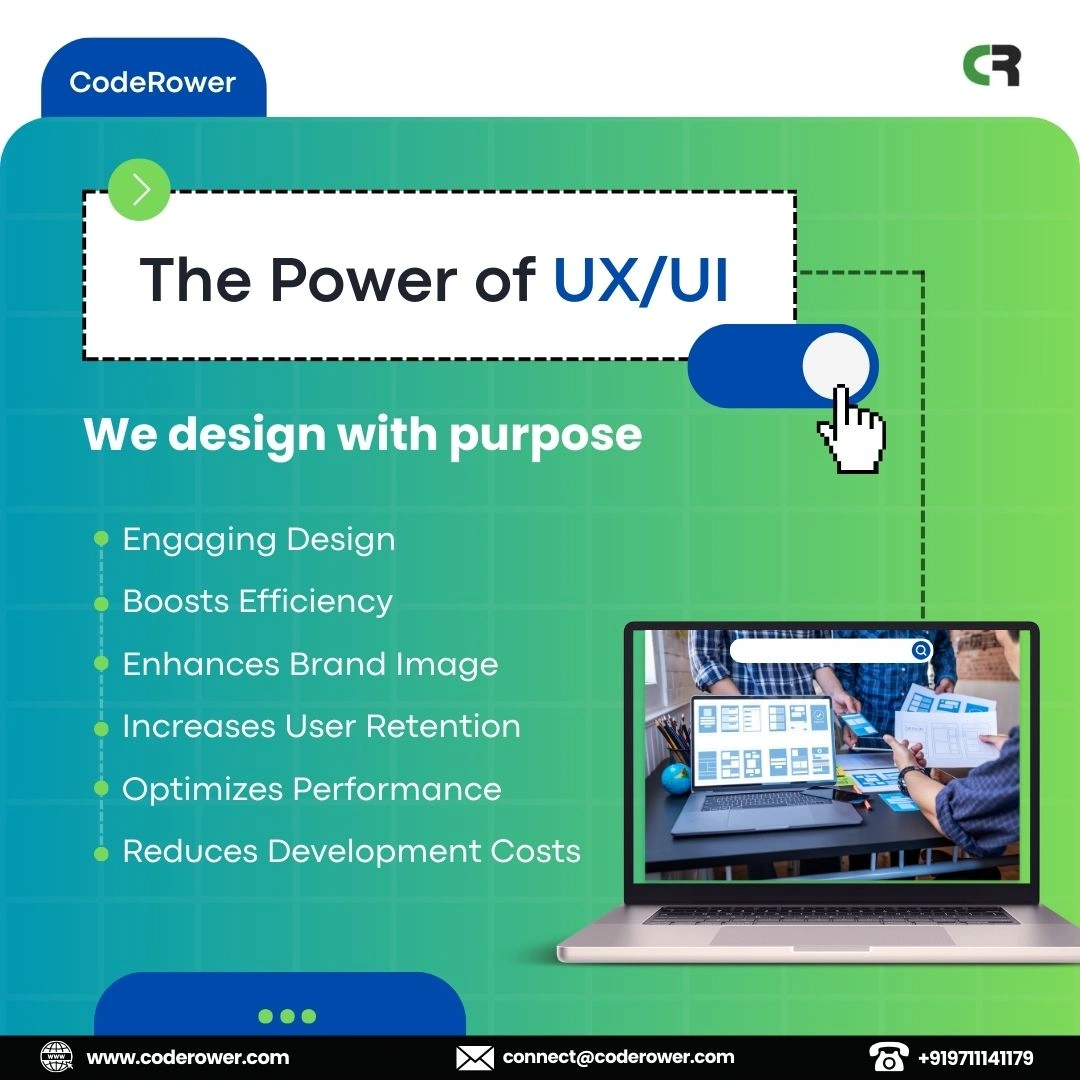 Hire Creative UI/UX Design Experts | CodeRower